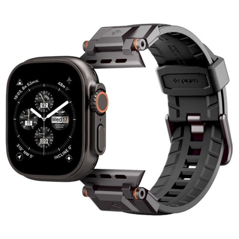 Spigen DuraPro Armor - Pasek do Apple Watch 44/45/46/49 mm (Black Edition)