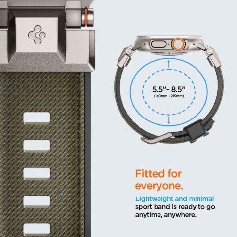 Spigen DuraPro Armor - Pasek do Apple Watch 44/45/46/49 mm (Military Green)