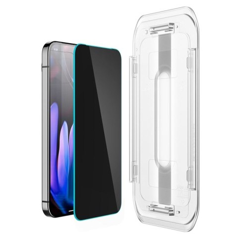 Spigen GLAS.TR EZ FIT Privacy 2-Pack - Szkło hartowane z filtrem prywatyzującym do Google Pixel 9 / 9 Pro 2 szt