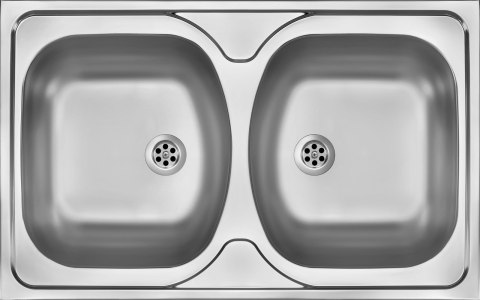 Deante Tango ZM50200 zlewozmywak stalowy 80x50 cm Deante Tango ZM50200 zlewozmywak stalowy 80x50 cm