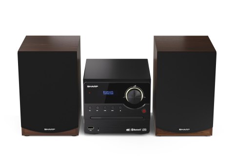 Sharp XL-B517D System micro domowego audio 45 W Brązowy