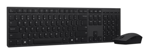Lenovo 4X31K03968 klawiatura Dołączona myszka Biuro RF Wireless + Bluetooth US English Szary