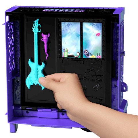Zestaw z lalką Monster High Koncertowy Food Truck Draculaura Zestaw z lalką Monster High Koncertowy Food Truck Draculaura