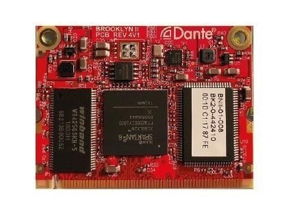 Behringer AOIP-DANTE Moduł wewnętrzny Dante do Wing Behringer AOIP-DANTE Moduł wewnętrzny Dante do Wing