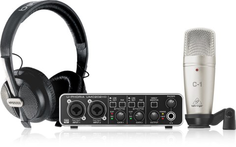 Behringer U-PHORIA STUDIO PRO - zestaw do homerecordingu Behringer U-PHORIA STUDIO PRO - zestaw do homerecordingu