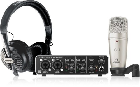 Behringer U-PHORIA STUDIO PRO - zestaw do homerecordingu Behringer U-PHORIA STUDIO PRO - zestaw do homerecordingu