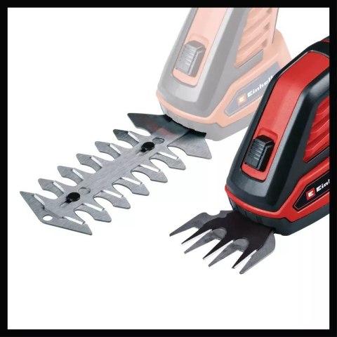 Einhell GC-CG 3,6/70 Li WT akumulatorowe nożyce do trawy 11 cm 3,6 V Litowo-jonowa (Li-Ion) Czarny, Niebieski Einhell GC-CG 3,6/70 Li WT akumulatorowe nożyce do trawy 11 cm 3,6 V Litowo-jonowa (Li-Ion) Czarny, Niebieski