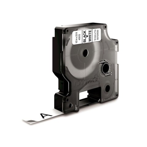 DYMO D1 - Standard Etykiety - Czarno na białym - 12mm x 7m