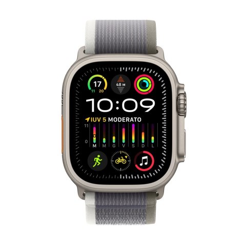 Apple Watch Ultra 2 OLED 49 mm Cyfrowy 410 x 502 px Ekran dotykowy 4G Tytan GPS