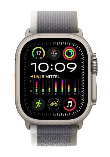 Apple Watch Ultra 2 OLED 49 mm Cyfrowy 410 x 502 px Ekran dotykowy 4G Tytan GPS