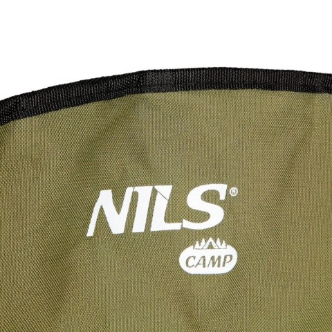 Krzesło turystyczne NILS CAMP z daszkiem NC3087 Zielone