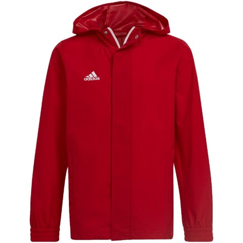 Kurtka dla dzieci adidas Entrada 22 All-Weather czerwona IK4013 176cm Kurtka dla dzieci adidas Entrada 22 All-Weather czerwona IK4013 176cm