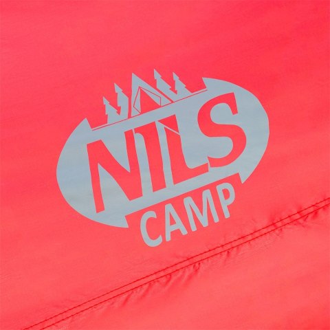 Namiot plażowy samorozkładający NILS CAMP NC3142 Czerwono-szary