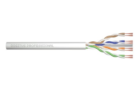Digitus Kabel typu linka kat.6, U/UTP, AWG 26/7, LSOH, 305m, szary, szpula Digitus Kabel typu linka kat.6, U/UTP, AWG 26/7, LSOH, 305m, szary, szpula