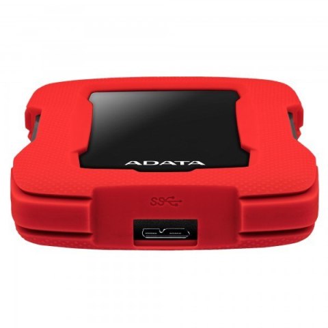 Dysk zewnętrzny HDD ADATA HD330 (1TB ; 2.5'' ; USB 3.2 gen. 1 ; czerwony) Dysk zewnętrzny HDD ADATA HD330 (1TB ; 2.5'' ; USB 3.2 gen. 1 ; czerwony)