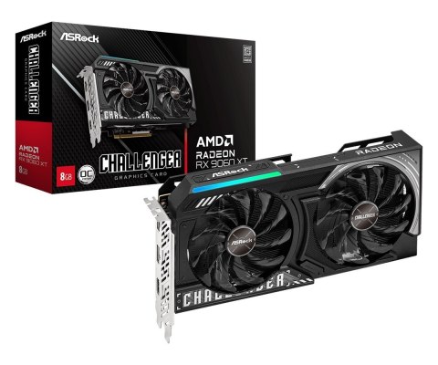 Karta graf. Asrock RX9060XT Challenger 8GB OC Karta graf. Asrock RX9060XT Challenger 8GB OC