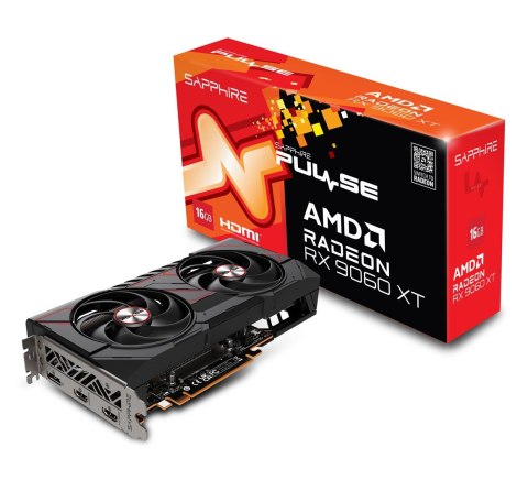 Karta graf. SAPPHIRE PULSE RX 9060 XT GAMING 16GB Karta graf. SAPPHIRE PULSE RX 9060 XT GAMING 16GB