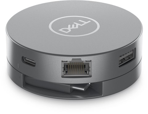 DELL DA305 Przewodowa USB 3.2 Gen 2 (3.1 Gen 2) Type-C Srebrny