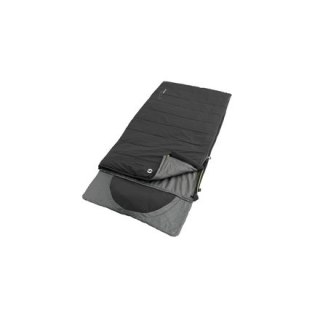 Śpiwór syntetyczny Outwell Contour (190 cm) - midnight black/grey