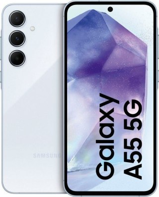 Samsung Galaxy A55 5G 16,8 cm (6.6") Hybrid Dual SIM Android 14 USB Type-C 8 GB 256 GB 5000 mAh Niebieski