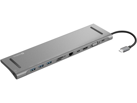 Stacja dokująca Sandberg USB-C 10-w-1 Docking Station Stacja dokująca Sandberg USB-C 10-w-1 Docking Station