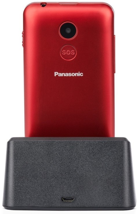 Telefon komórkowy Panasonic KX-TU155EXR Czerwony Telefon komórkowy Panasonic KX-TU155EXR Czerwony
