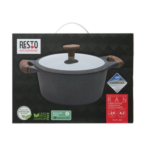 Resto Kitchenware Ran 4,2 l Okrągły Beżowy, Drewno