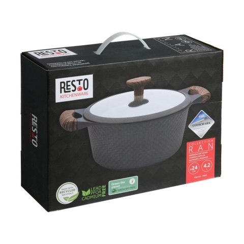 Resto Kitchenware Ran 4,2 l Okrągły Beżowy, Drewno