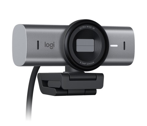 Logitech MX Brio 705 for Business kamera internetowa 8,5 MP 4096 x 2160 px USB 3.2 Gen 1 (3.1 Gen 1) Aluminium, Czarny