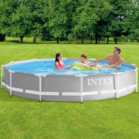 PROMO Basen ogrodowy stelażowy Prism Frame 366x76cm 26712GN INTEX