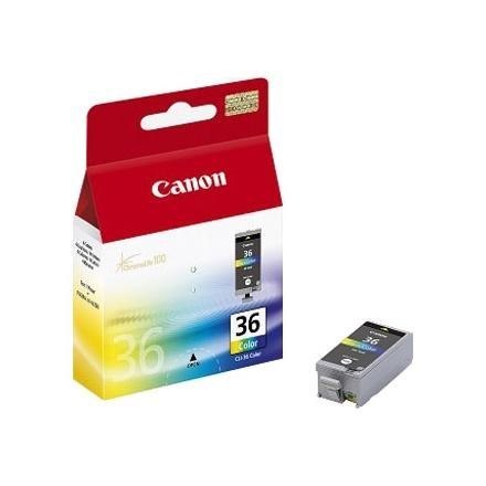 Tusz Canon kolor CLI-36=CLI36=1511B001, 250 str. Tusz Canon kolor CLI-36=CLI36=1511B001, 250 str.