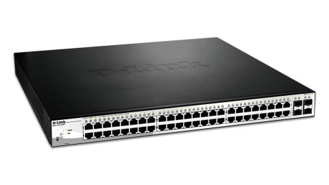 D-Link DGS-1210-52MP - Zarządzany - L2 - Gigabit Ethernet (10/100/1000) - Pełny dupleks - Power over Ethernet (PoE) D-Link DGS-1210-52MP - Zarządzany - L2 - Gigabit Ethernet (10/100/1000) - Pełny dupleks - Power over Ethernet (PoE)