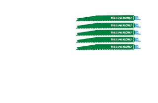 Brzeszczoty do piły szablastej rpd40b/s3456xf 5 szt.