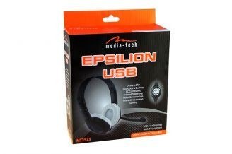 EPSILON USB Słuchawki stereo z mikrofonem EPSILON USB Słuchawki stereo z mikrofonem