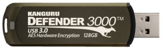 Pamięć USB 32 GB Kanguru Defender 3000 z zaślepką, USB Type-A, 3.2 Gen 1 (3.1 Gen 1), 38 g, Brązowy