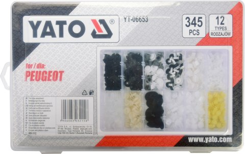 KOMPLET SPINEK SAMOCHODOWYCH PEUGEOT 345SZT KOMPLET SPINEK SAMOCHODOWYCH PEUGEOT 345SZT