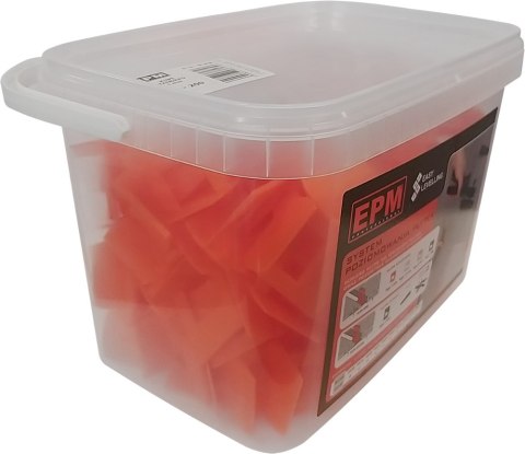 SYSTEM UKŁADANIA PŁYTEK EASY LEVELING 200 KLIPSÓW 1MM SYSTEM UKŁADANIA PŁYTEK EASY LEVELING 200 KLIPSÓW 1MM
