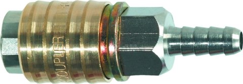 SZYBKOZŁĄCZKA DO KOMPRESORA Z WYJŚCIEM NA WĄŻ 10MM SZYBKOZŁĄCZKA DO KOMPRESORA Z WYJŚCIEM NA WĄŻ 10MM