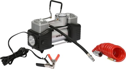 KOMPRESOR SAMOCHODOWY Z LAMPĄ LED 250W KOMPRESOR SAMOCHODOWY Z LAMPĄ LED 250W