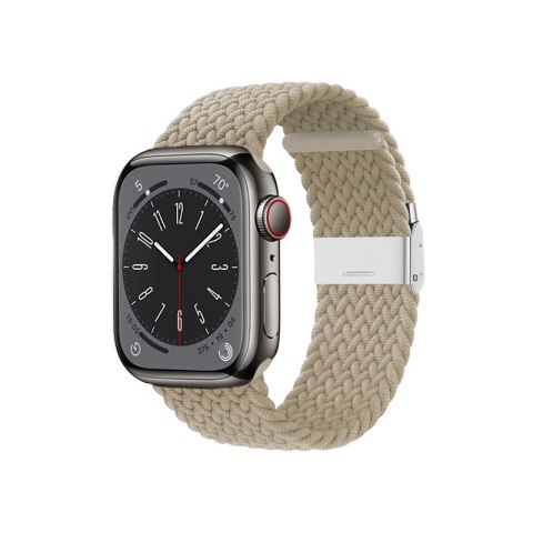Crong Wave Band - Pleciony pasek do Apple Watch 38/40/41/42 mm (kamienny beż) Crong Wave Band - Pleciony pasek do Apple Watch 38/40/41/42 mm (kamienny beż)