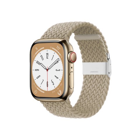 Crong Wave Band - Pleciony pasek do Apple Watch 38/40/41/42 mm (kamienny beż) Crong Wave Band - Pleciony pasek do Apple Watch 38/40/41/42 mm (kamienny beż)