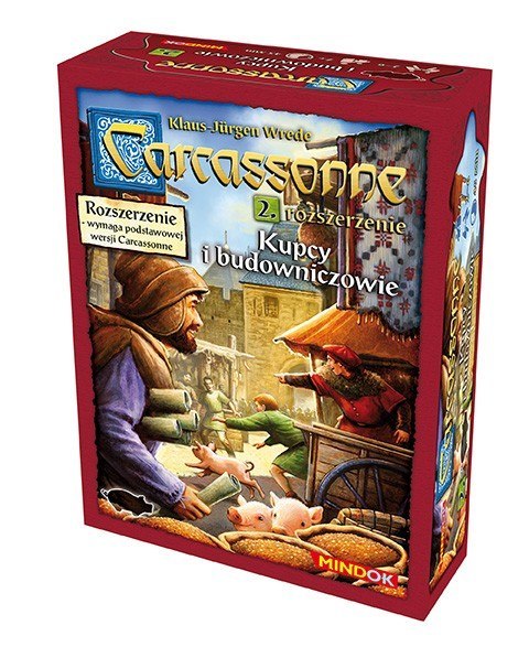 Gra Carcassonne PL 2. Kupcy i Budowniczowie, Edycja 2 Gra Carcassonne PL 2. Kupcy i Budowniczowie, Edycja 2