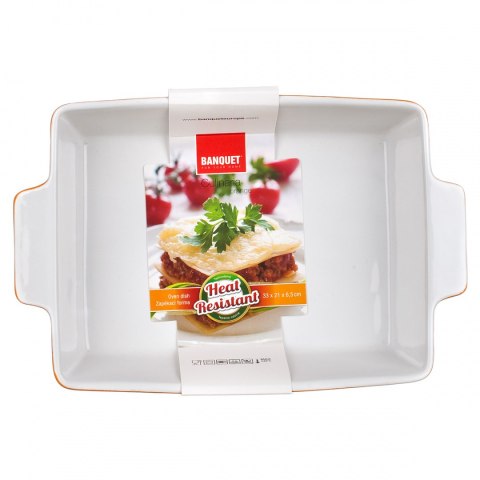 MISA NACZYNIE CERAMICZNE DO ZAPIEKANIA 33x21 cm ORANGE BANQUET MISA NACZYNIE CERAMICZNE DO ZAPIEKANIA 33x21 cm ORANGE BANQUET
