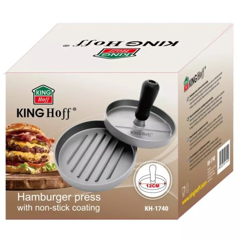 PRASKA DO FORMOWANIA BURGERÓW KINGHOFF KH-1740 PRASKA DO FORMOWANIA BURGERÓW KINGHOFF KH-1740
