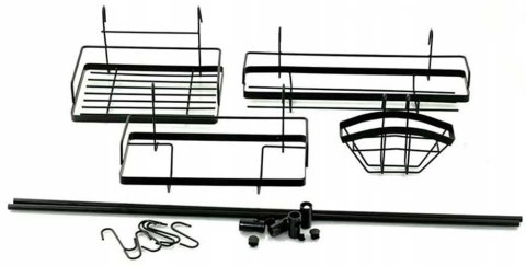 RELING KUCHENNY 16 ELELM. CZARNY KINGHOFF KH-1498 RELING KUCHENNY 16 ELELM. CZARNY KINGHOFF KH-1498