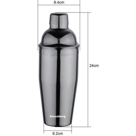 SHAKER BARMAŃSKI DO KOKTAJLI 750ml KLAUSBERG KB-7648 SHAKER BARMAŃSKI DO KOKTAJLI 750ml KLAUSBERG KB-7648