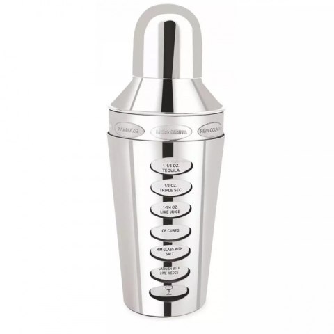 SHAKER BARMAŃSKI Z RECEPTURAMI 600ml KINGHOFF KH-1393 SHAKER BARMAŃSKI Z RECEPTURAMI 600ml KINGHOFF KH-1393