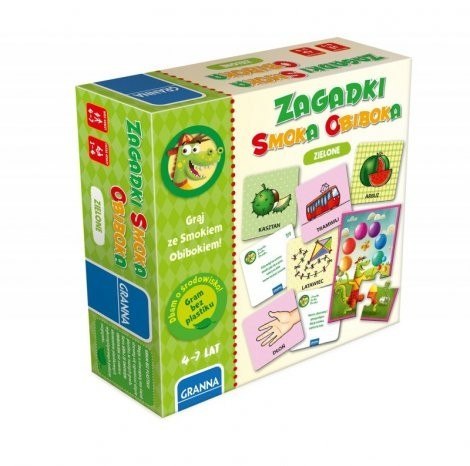 Gra Zagadki smoka Obiboka zielone Gra Zagadki smoka Obiboka zielone