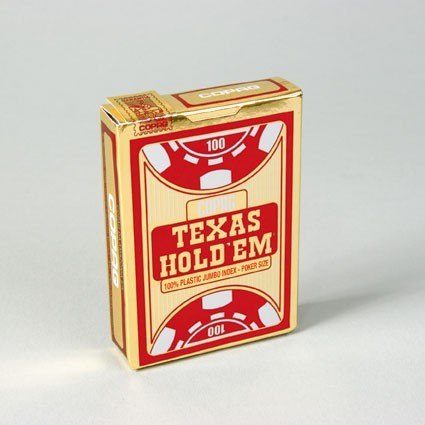 Karty Poker Texas Jumbo czerwone Karty Poker Texas Jumbo czerwone