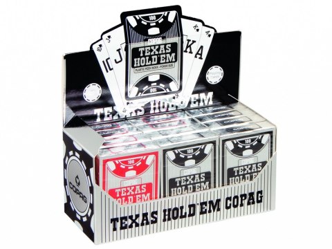 Karty poker Texas PC PEEK czerwone Karty poker Texas PC PEEK czerwone